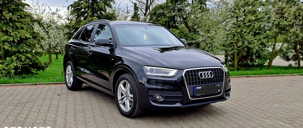 Audi Q3 cena 63900 przebieg: 207000, rok produkcji 2013 z Brodnica małe 254